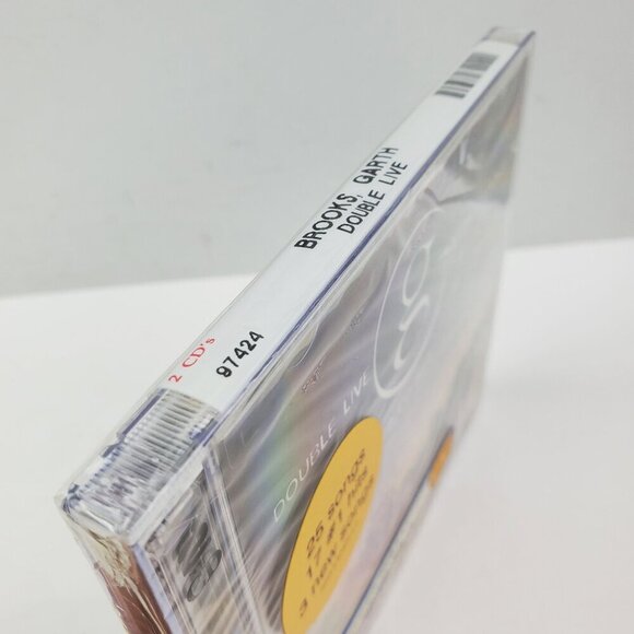 Garth Brooks Double Live CD Country Music Concert Crowd Cover 1998 Sealed - Picture 3 of 8